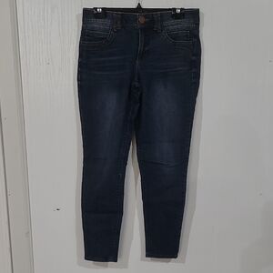 Democracy Womens Medium Wash Ab Technology Skinny Jeans Size 8